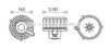 AVA QUALITY COOLING HY8399 Electric Motor, interior blower